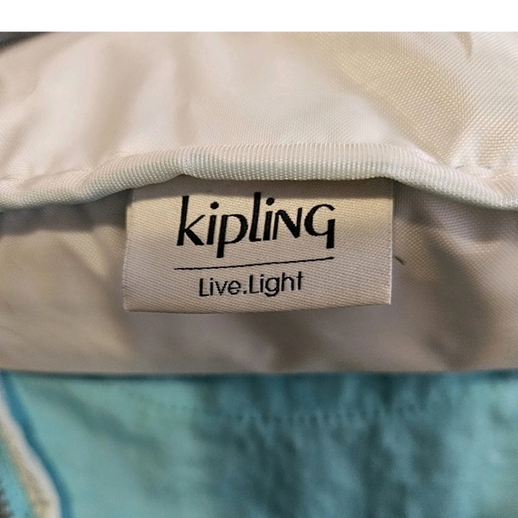 Kipling baby blue seoul backpack BNWOT - Picture 10 of 10